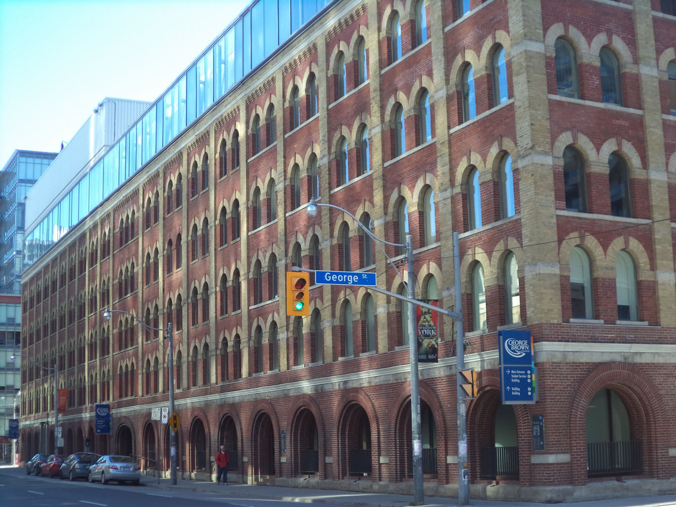 George Brown College St James Campus - full block